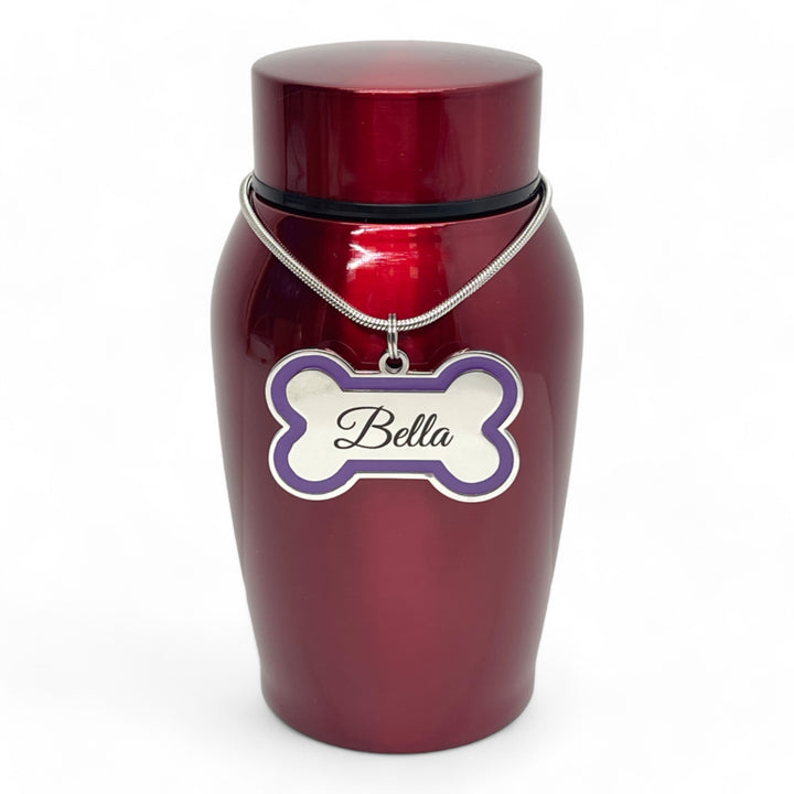 Shiny Red Classic Urn