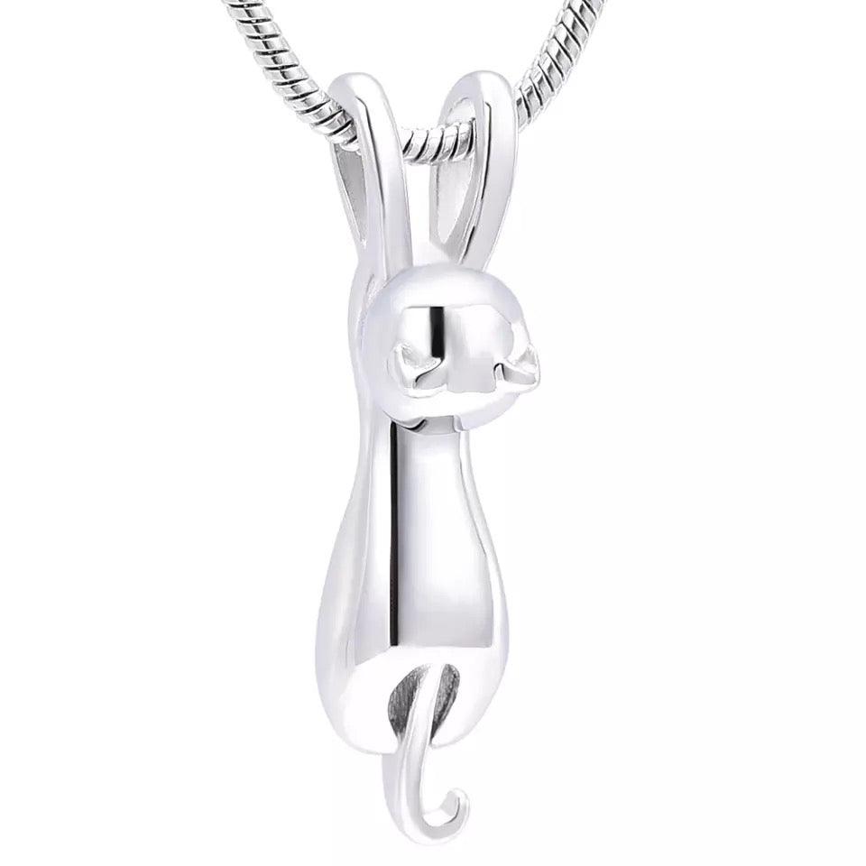 Cat hanging necklace online