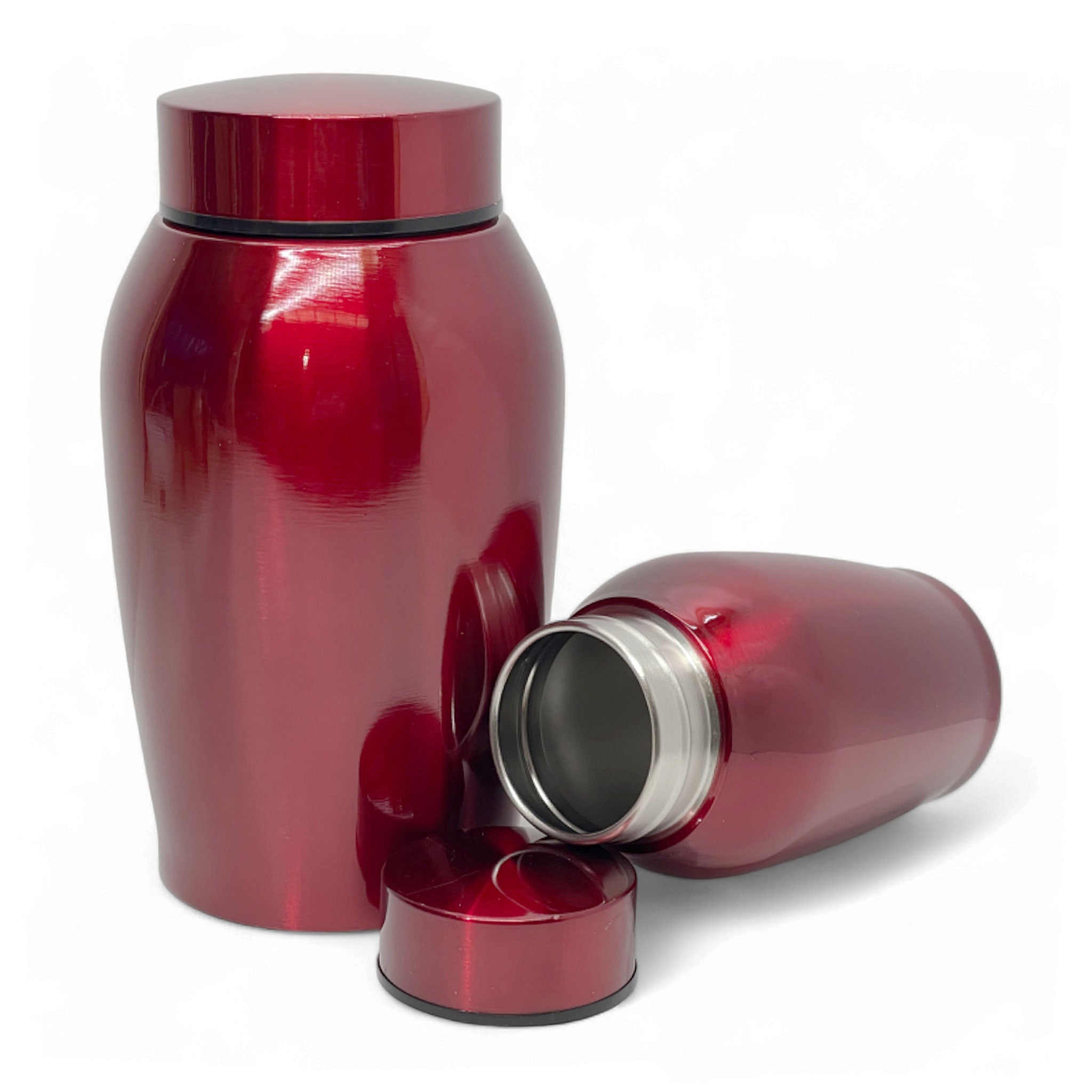 Shiny Red Classic Urn
