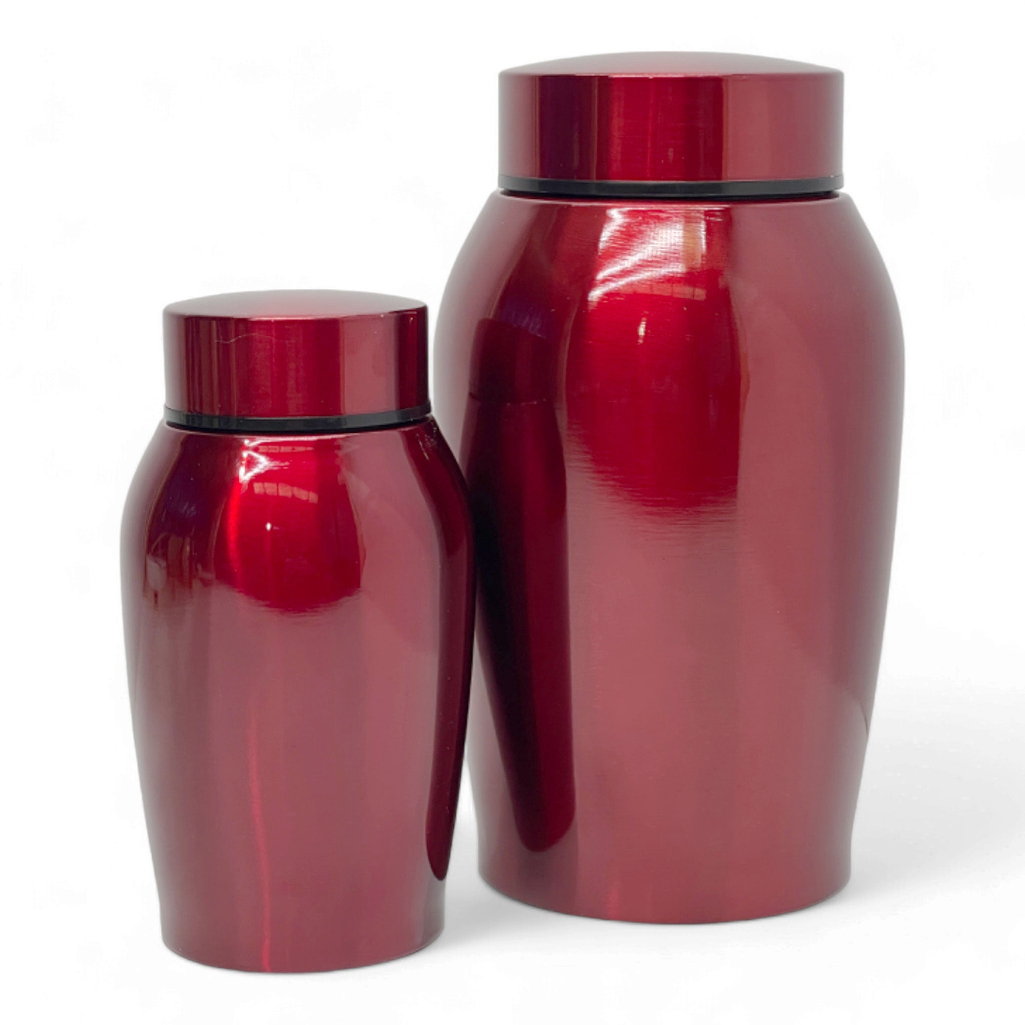 Shiny Red Classic Urn