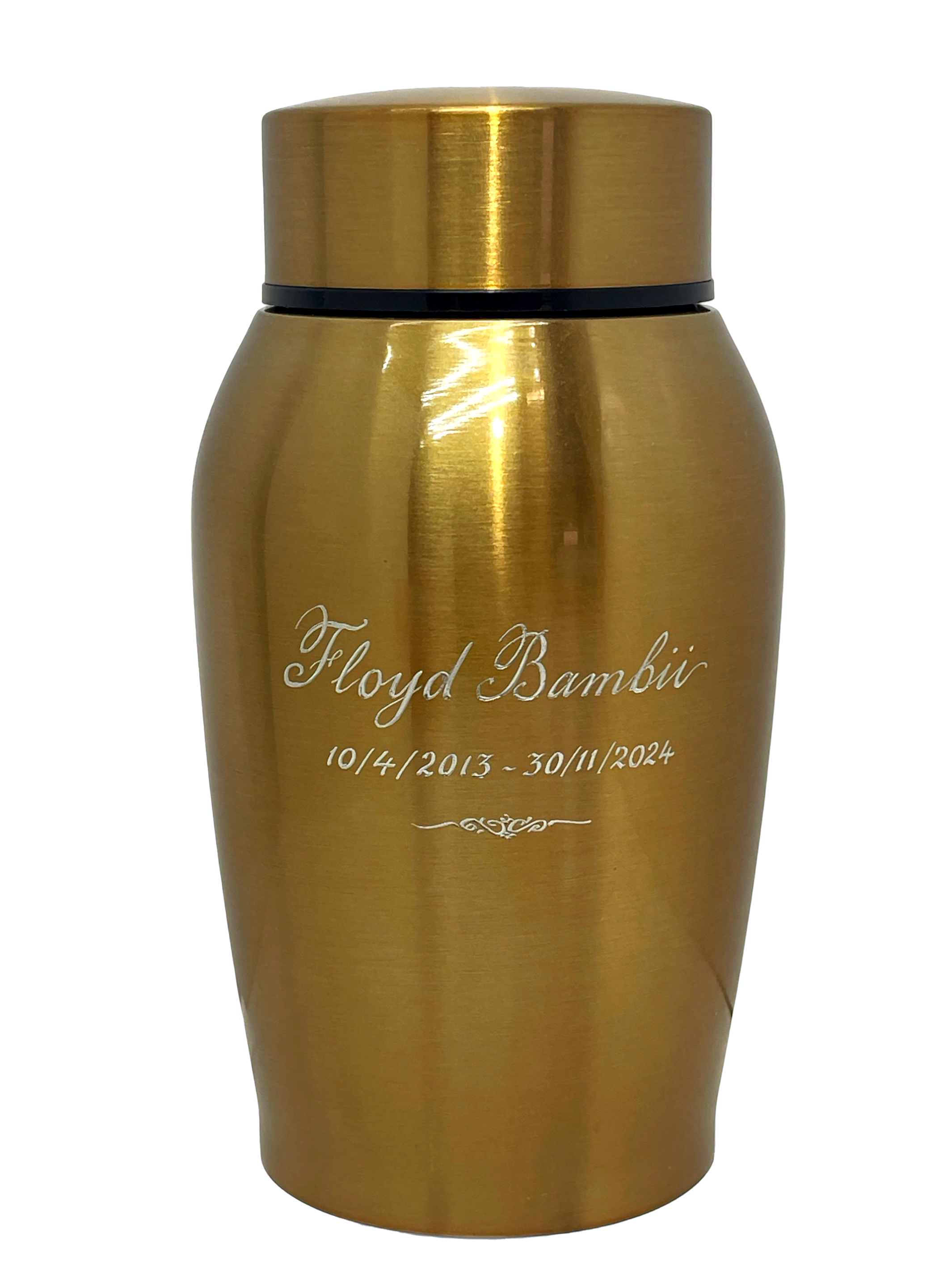 Bright Gold Classic Urn