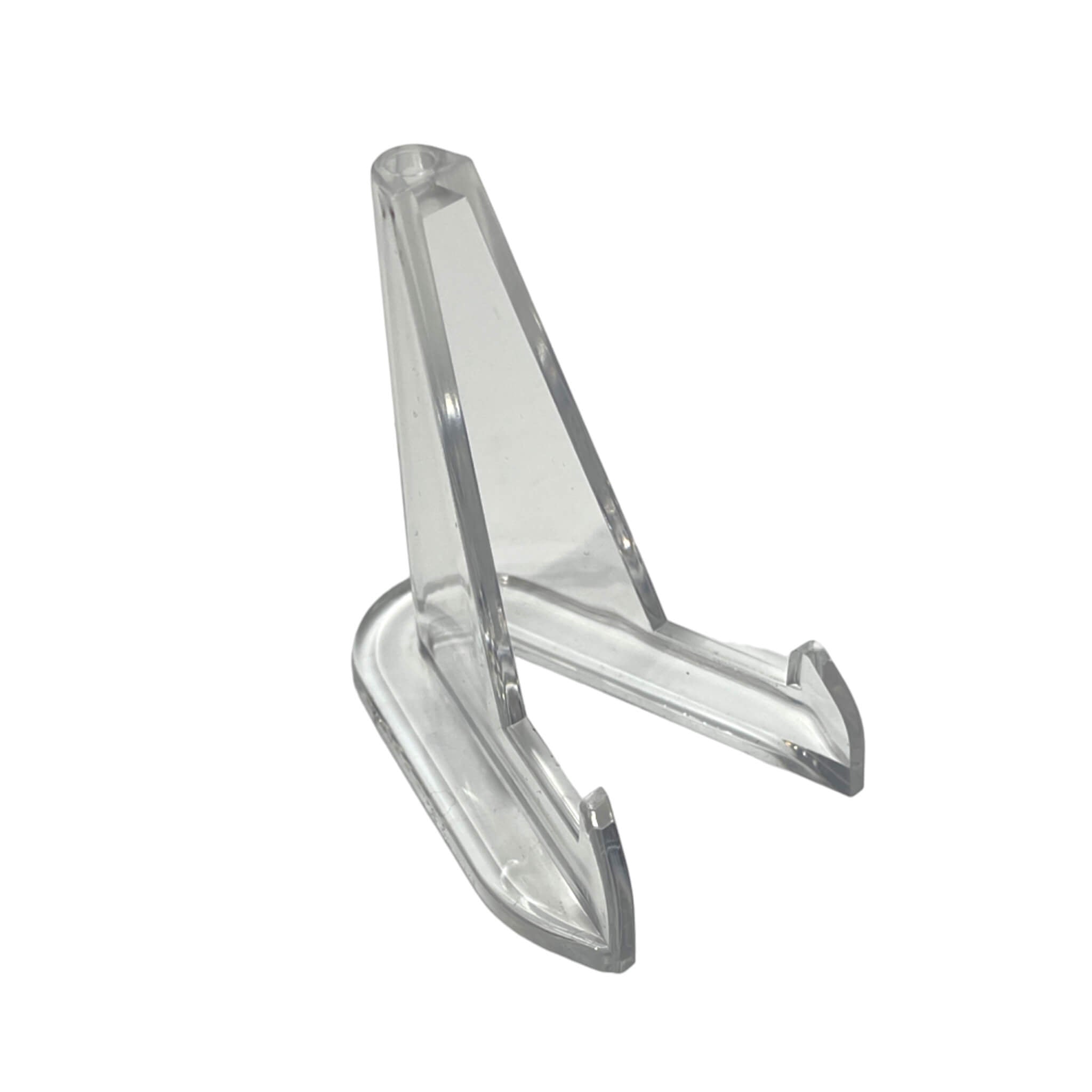 Velvet-Backed Clay Paw Print Memorial with Stand