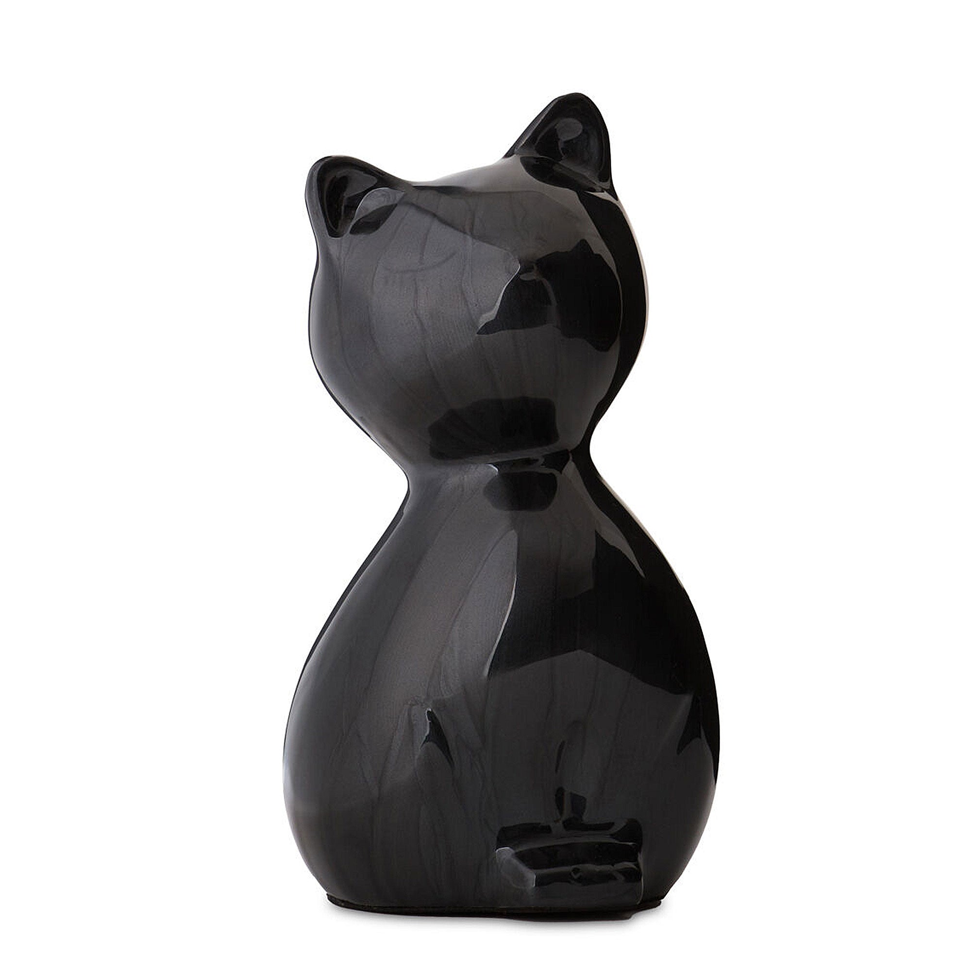 Elegance Black Cat Cremation Urn