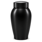 Classic Urn · Matte Black