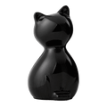 Elegance Midnight Black cat urn for pet ashes