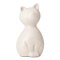 Elegance Cat Urn · Pearl White