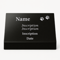 Granite Natural Engraved Headstone with 24k Gold Foil Option | Custom Memorial