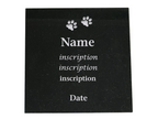 Granite Plaque Large | Outdoor Pet Memorials | Customised Pet Memorials