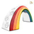 Rainbow Bridge Pet Urn — Polished Stainless Steel (Large)
