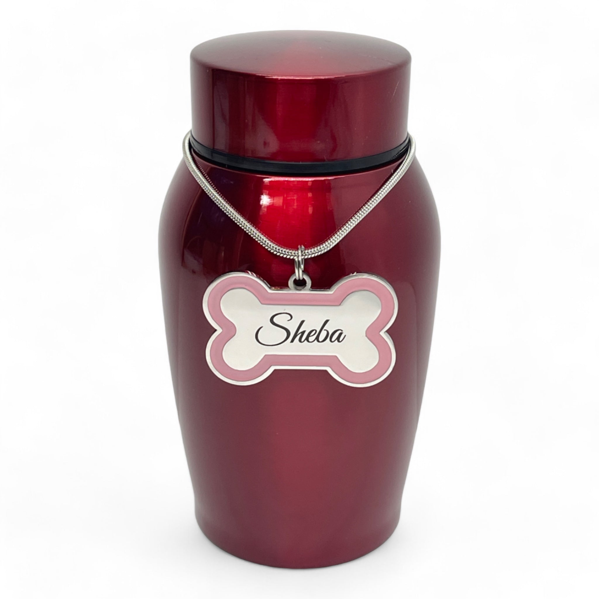Shiny Red Classic Urn