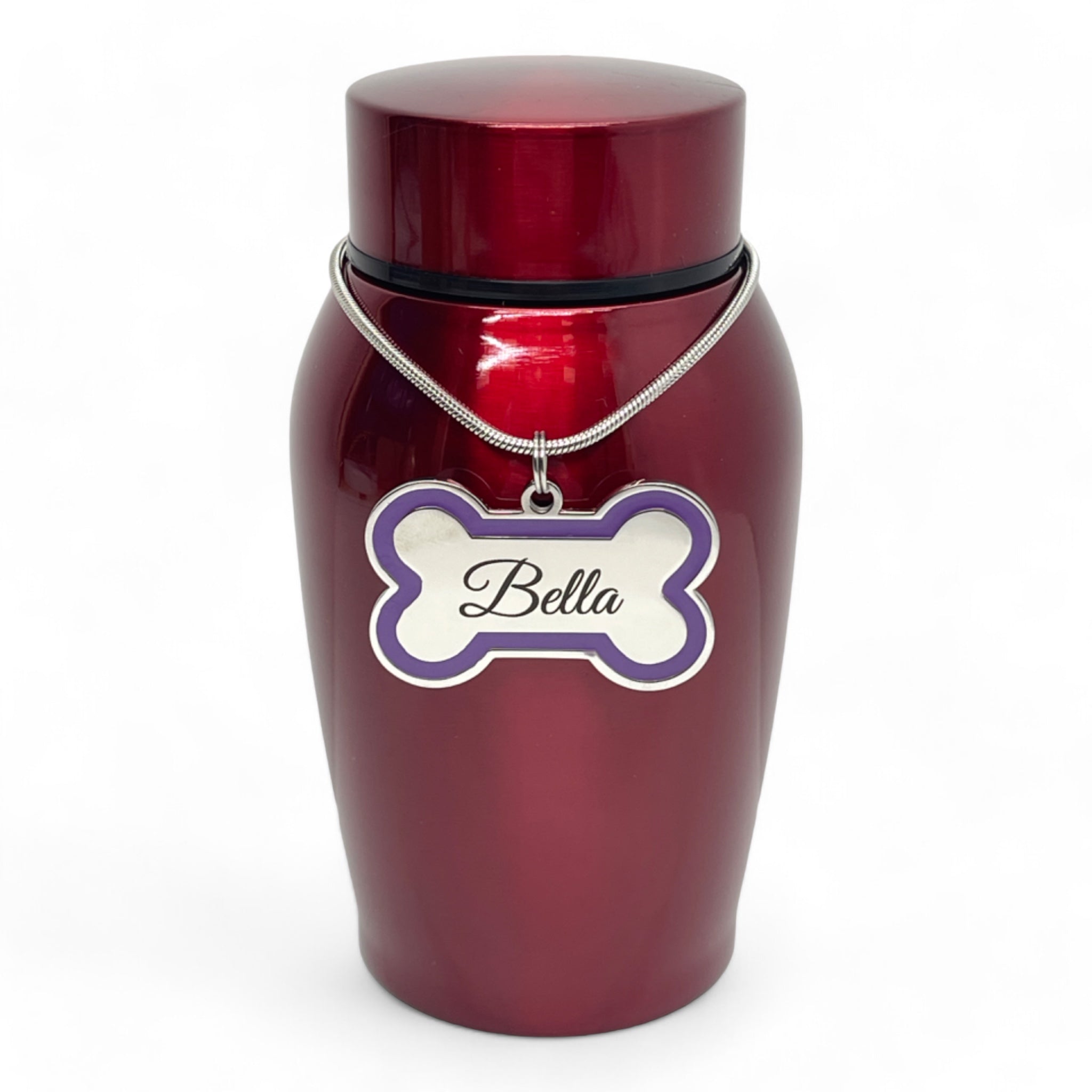 Shiny Red Classic Urn