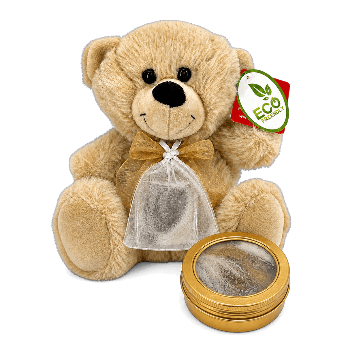 Fur Clipping Keepsake Teddy Set