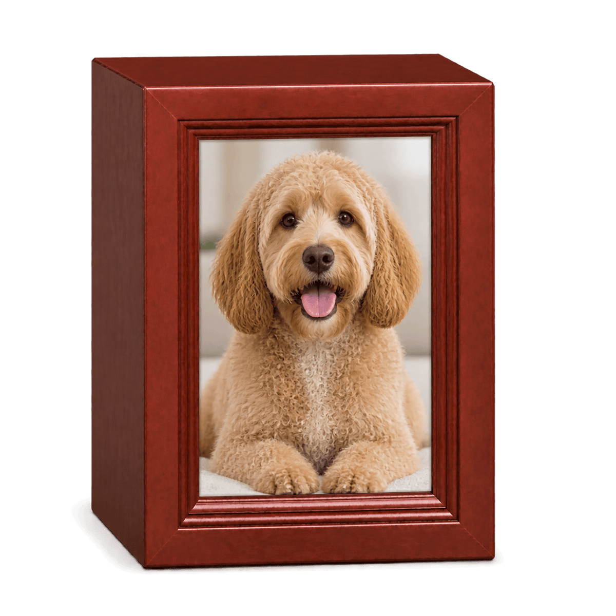 Photo Tribute Urn · Cherry