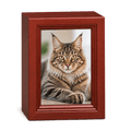 Photo Tribute Urn · Cherry