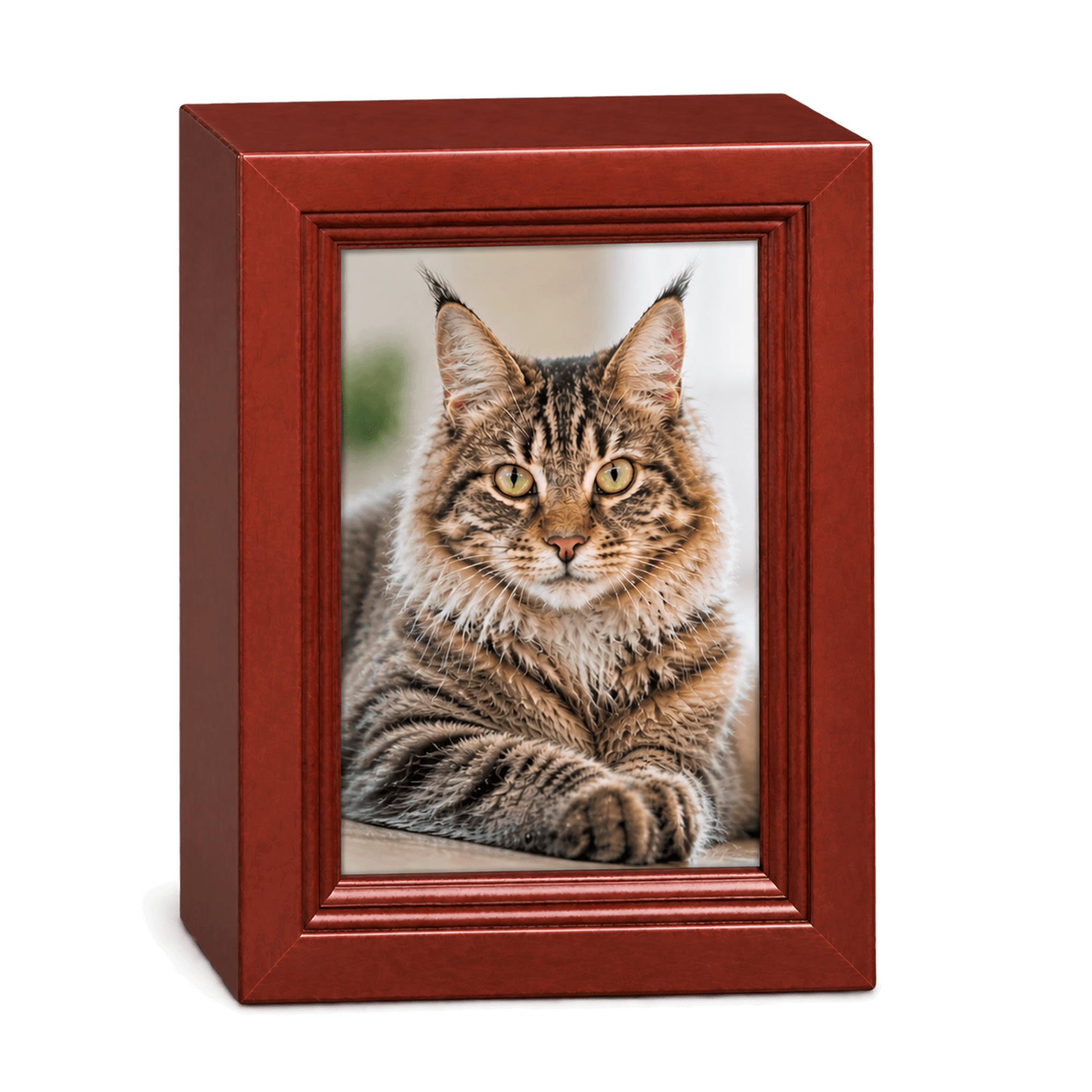 Photo Tribute Urn · Cherry