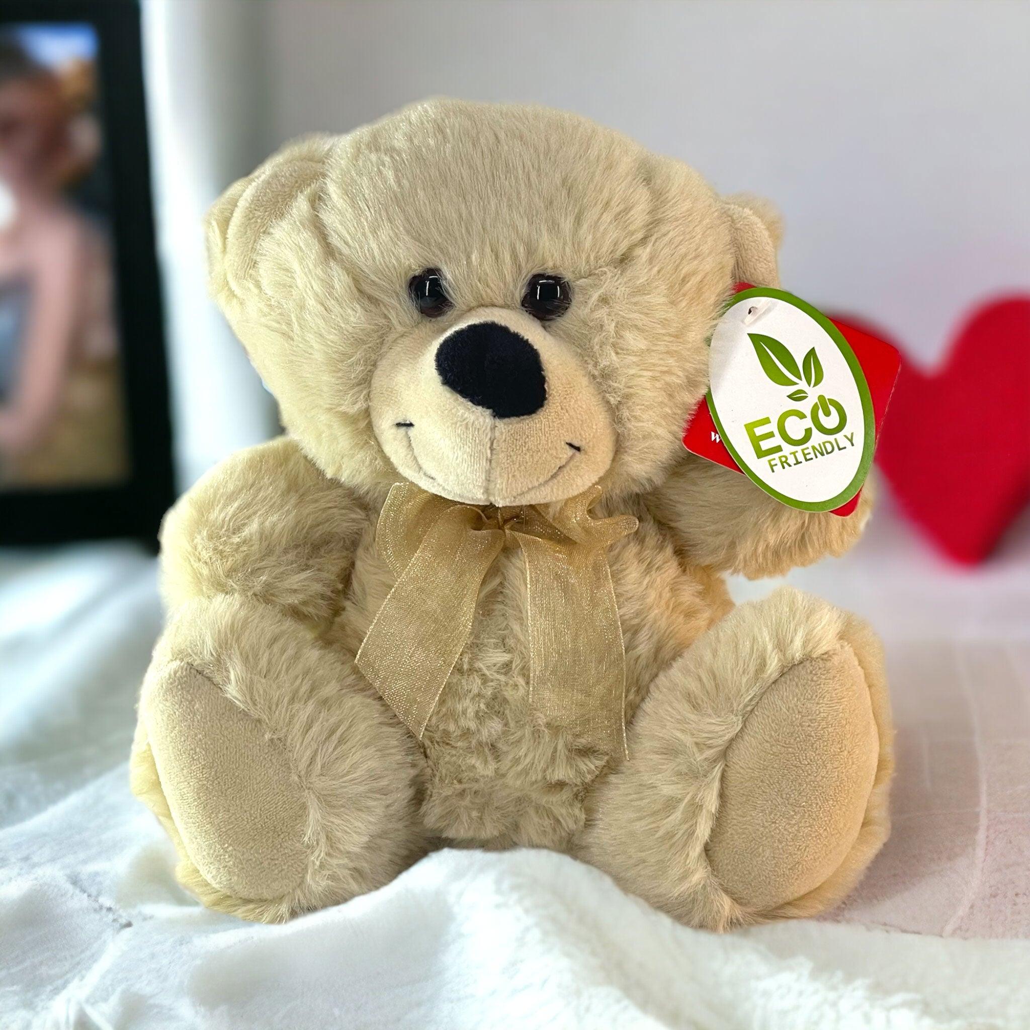 Eco-Friendly Comfort Teddy Bear - Soft & Cuddly Companion - Angel Ashes