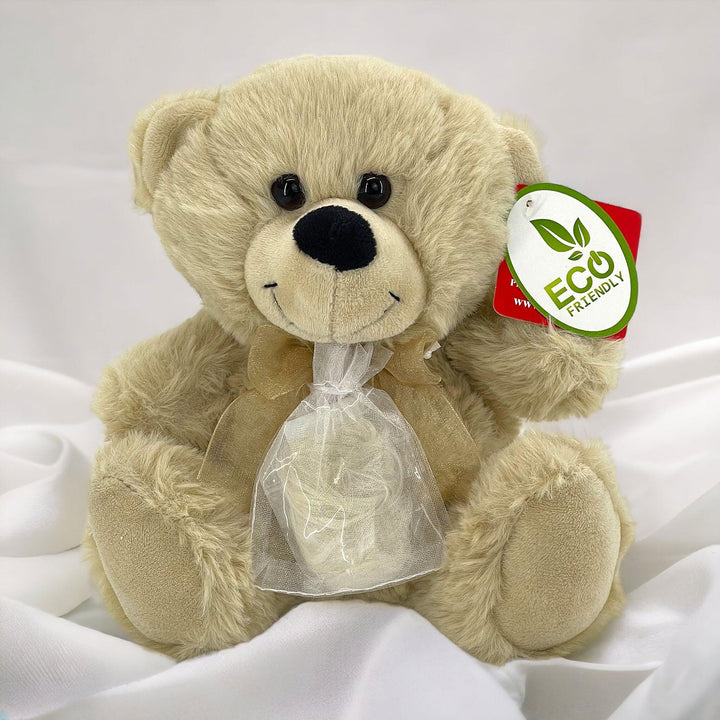 Eco-Friendly Teddy Bear with Pet Fur or Bird Feather Keepsake Bundle - Angel Ashes