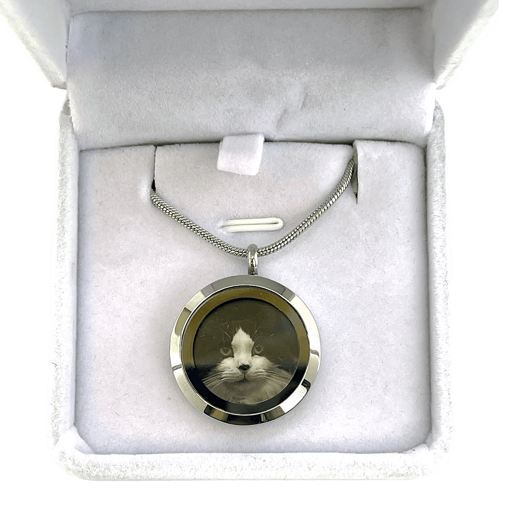 Pet memorial locket hotsell