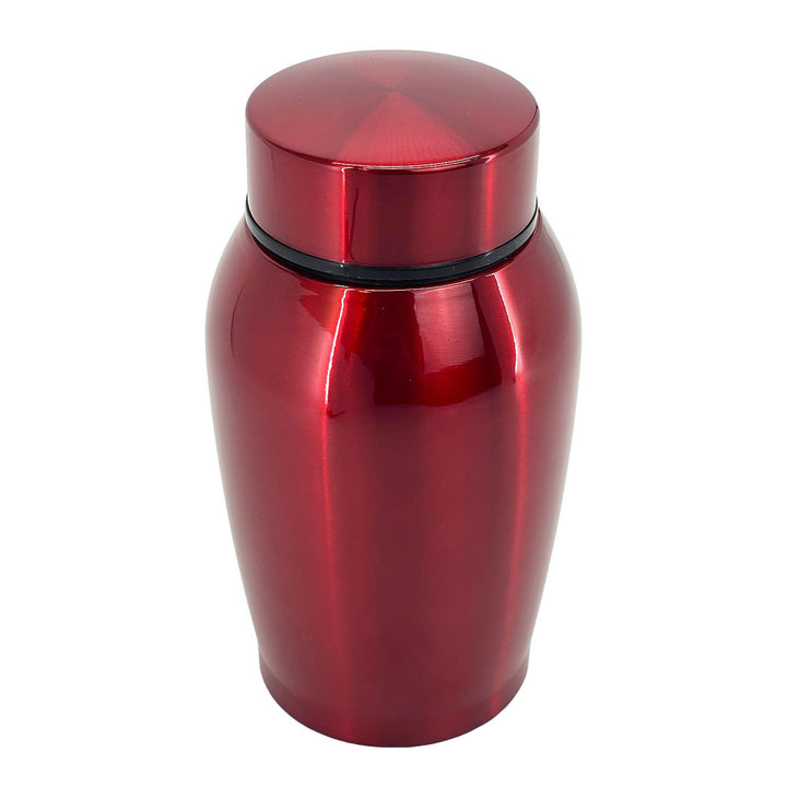 Red Classic Urn - Angel Ashes