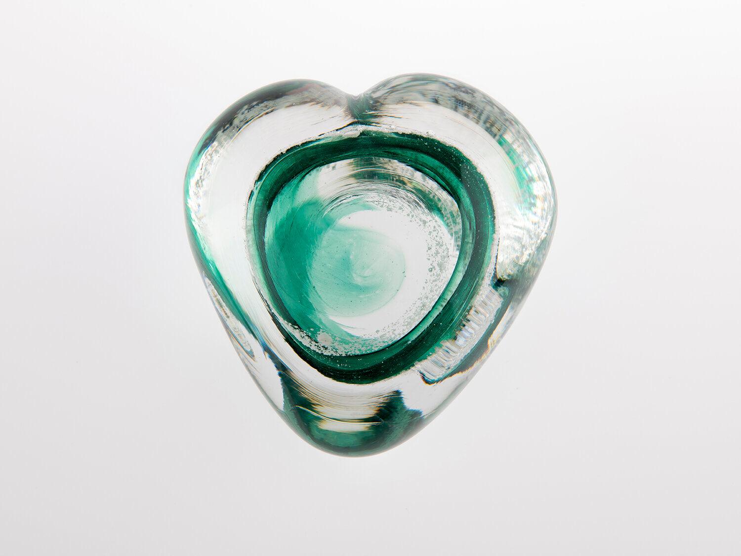 Eternity Heart | Eternity Pet Memorials | Pet Ashes into Glass | Glass Memorial Ashes