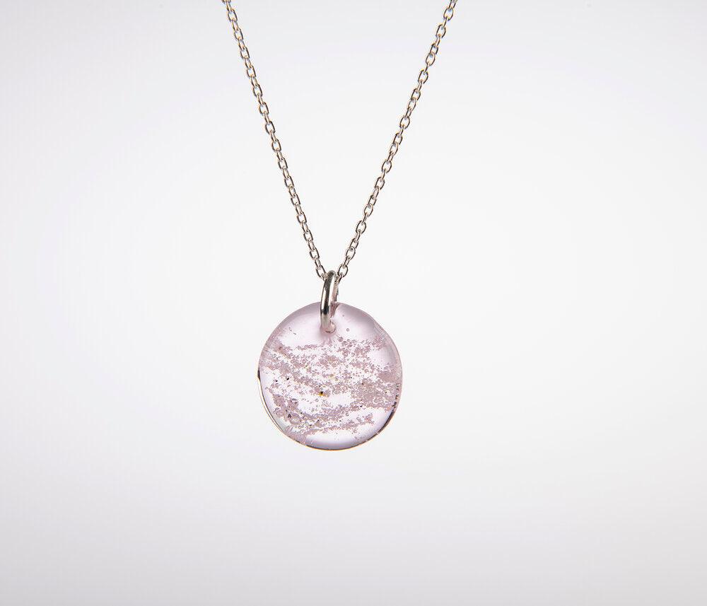 Eternity Pendant | Eternity Pet Memorials | Pet Ashes into Glass | Glass Memorial Ashes