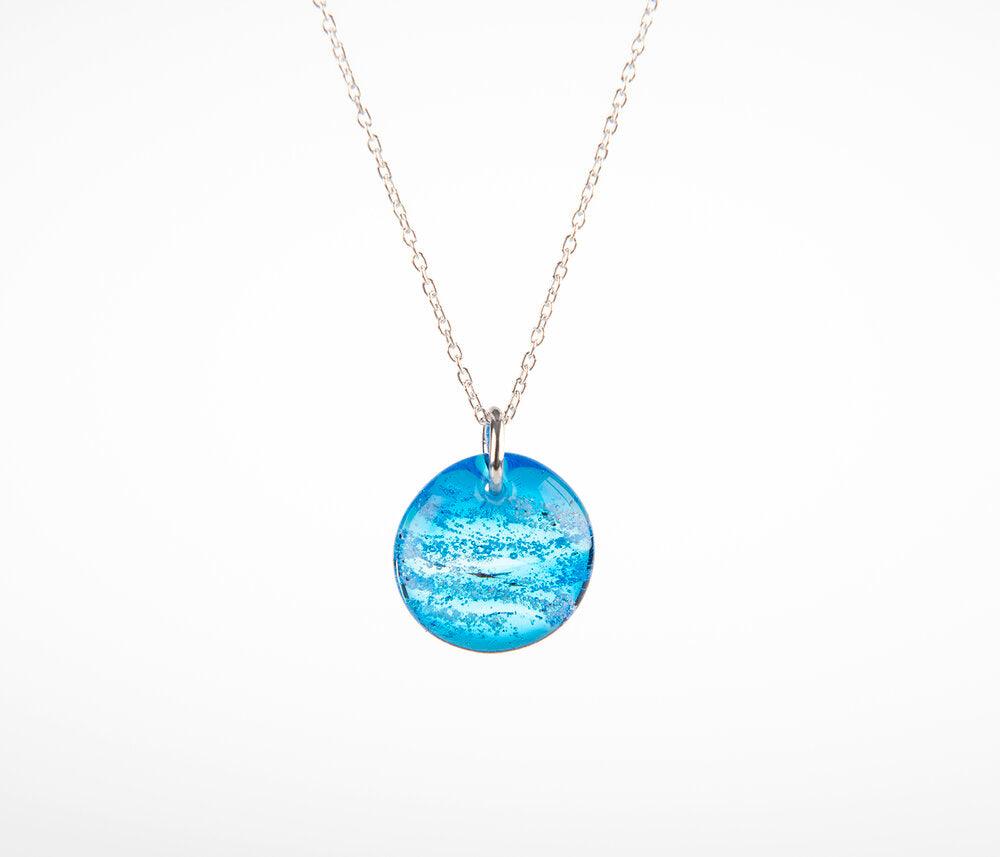 Eternity Pendant | Eternity Pet Memorials | Pet Ashes into Glass | Glass Memorial Ashes