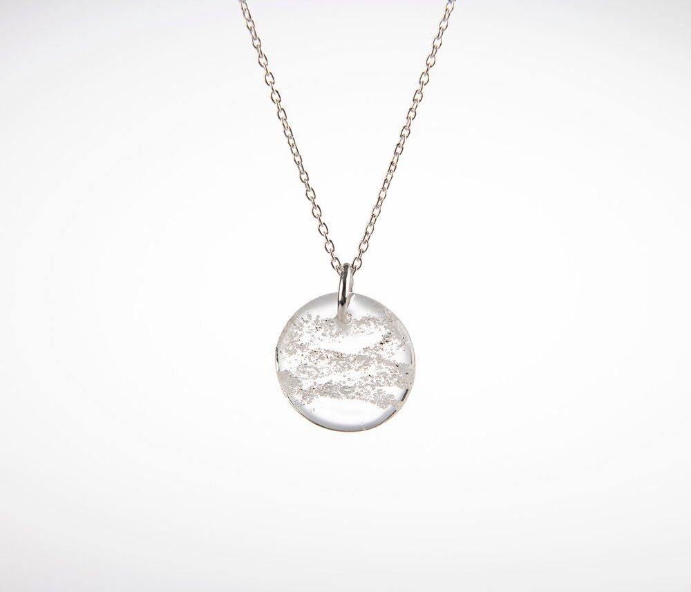 Eternity Pendant | Eternity Pet Memorials | Pet Ashes into Glass | Glass Memorial Ashes