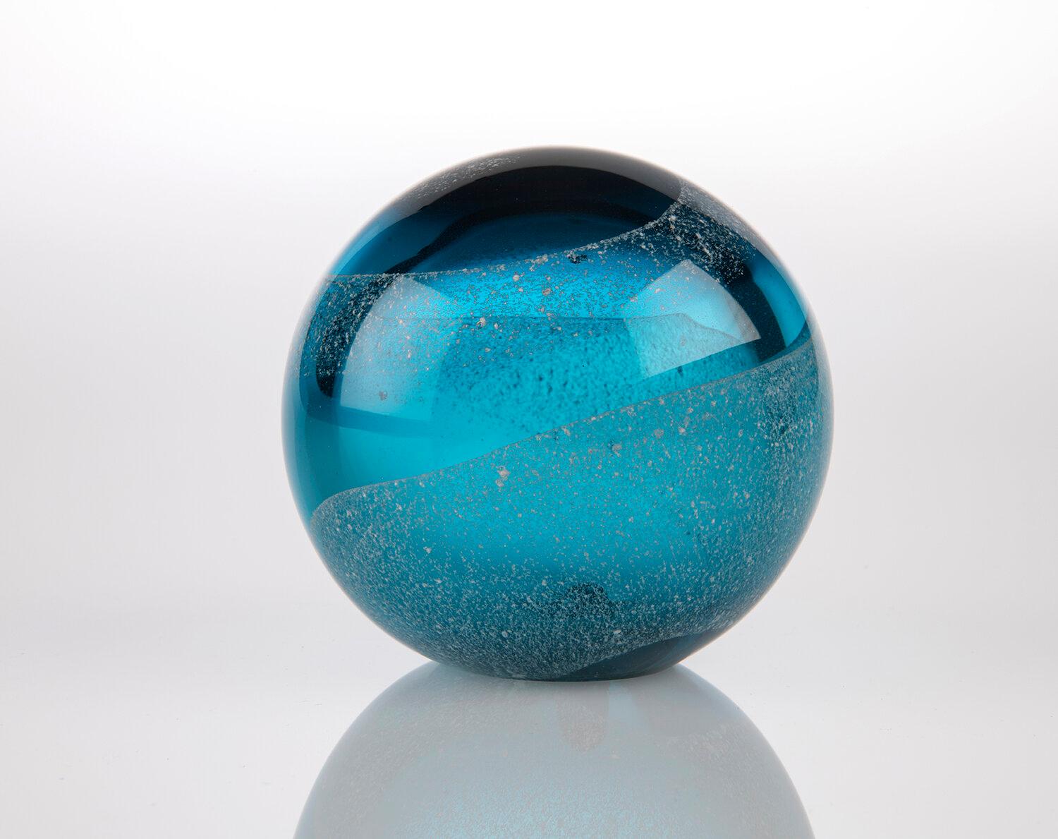 Eternity Sphere | Eternity Pet Memorials | Pet Ashes into Glass | Glass Memorial Ashes