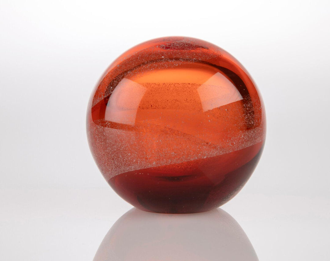 Eternity Sphere | Eternity Pet Memorials | Pet Ashes into Glass | Glass Memorial Ashes