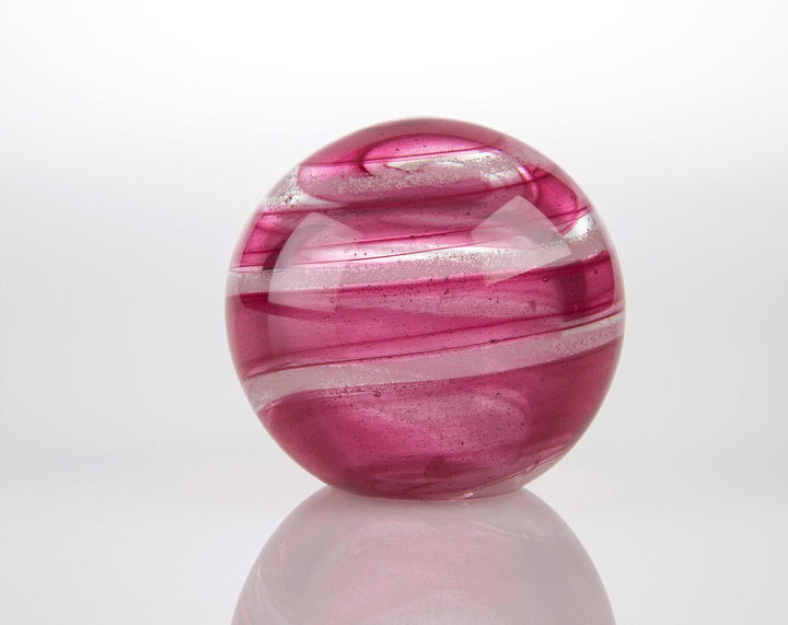Eternity Sphere Ribbon | Eternity Pet Memorials | Pet Ashes into Glass | Glass Memorial Ashes