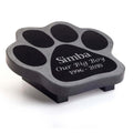 Granite Plaque Paw | Outdoor Pet Memorials | Customised Pet Memorials