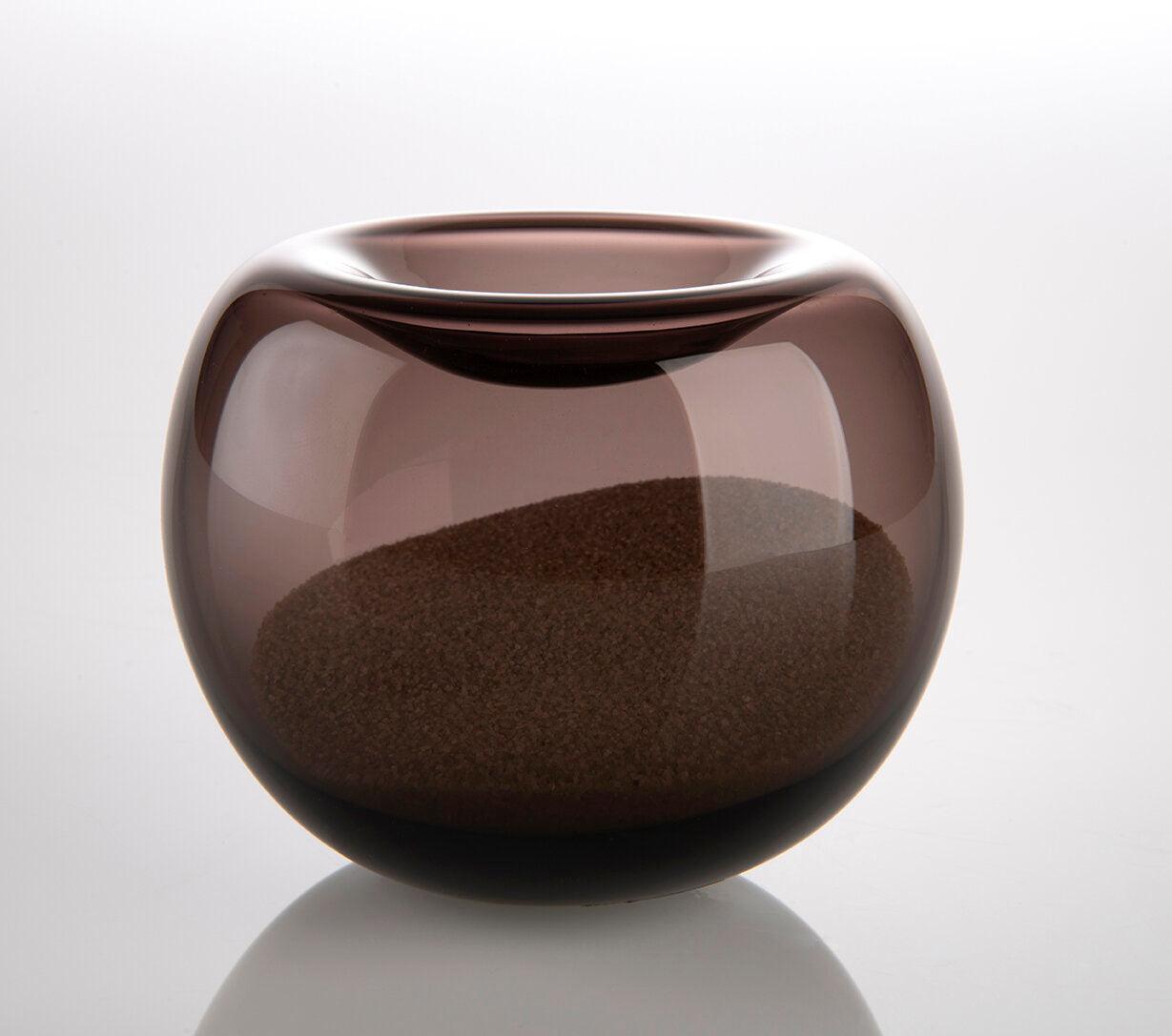 Lasting Memento Tea Light Urn | Eternity Pet Memorials | Pet Ashes into Glass | Glass Memorial Ashes